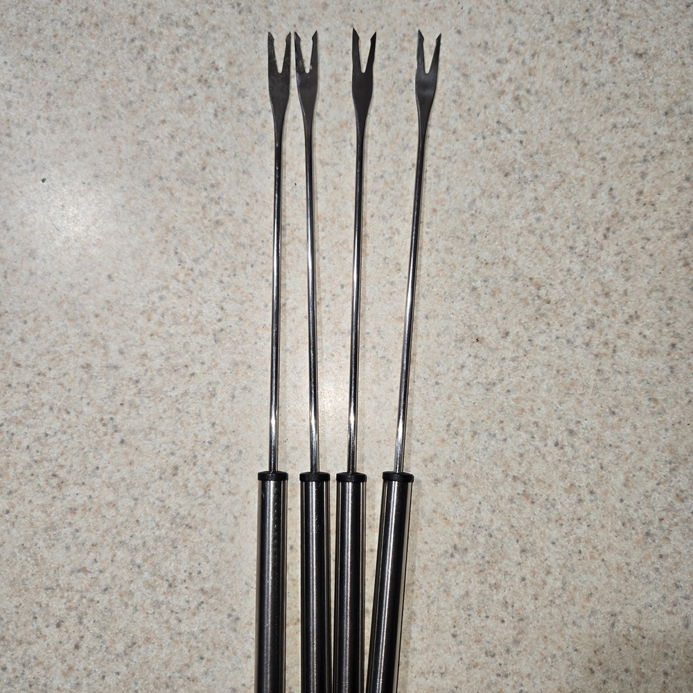Crate & Barrel Fondue Forks 4 Pack